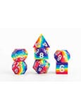 FanRoll Sharp Edge Silicone Pack de Dados Rainbow (7)
