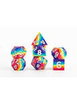 FanRoll Sharp Edge Silicone Pack de Dados Rainbow (7)