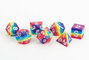 FanRoll Sharp Edge Silicone Pack de Dados Rainbow (7)