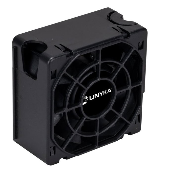 Unykach Caja Rack 19" 2U con 12 Bahías Hot-Swap para Discos 3.5"/2.5", Compatible con Placas EEB/CEB/ATX, para Fuentes Mini Redundantes (Plata/Negro)