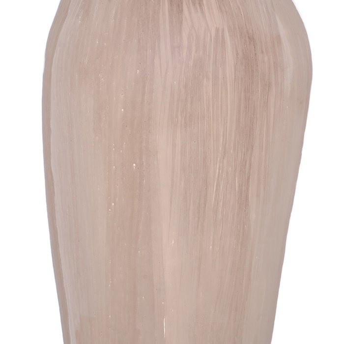 Botella Decorativa Crema-Oro Cristal 15 X 12 X 56 cm