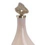 Ixia Botella Decorativa Crema-Oro Cristal 15 X 12 X 56 cm