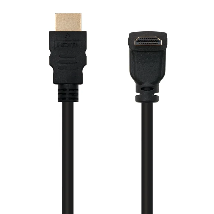 Nanocable Cable HDMI v1.4 Acodado 1,8m Negro