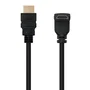 Nanocable Cable HDMI v1.4 Acodado 1,8m Negro