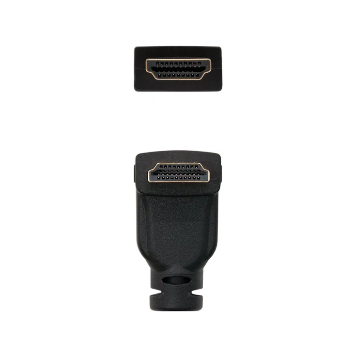 Nanocable Cable HDMI v1.4 Acodado 1,8m Negro