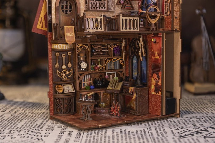 Maqueta Book Nook Flame Common Room 23 x 11 cm Maqueta Book Nook Flame Common Room 23 x 11 cm