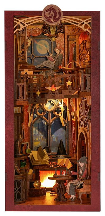 Maqueta Book Nook Flame Common Room 23 x 11 cm Maqueta Book Nook Flame Common Room 23 x 11 cm