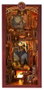 Maqueta Book Nook Flame Common Room 23 x 11 cm