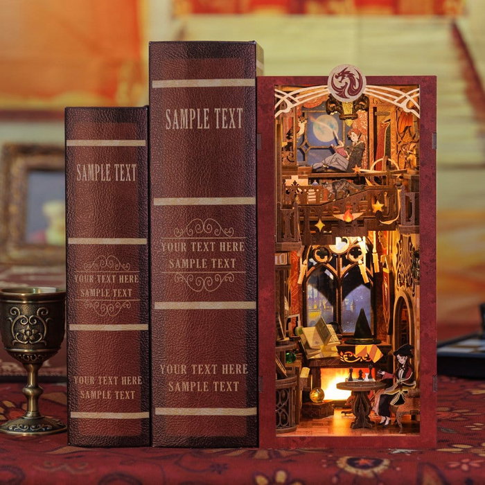 Maqueta Book Nook Flame Common Room 23 x 11 cm Maqueta Book Nook Flame Common Room 23 x 11 cm