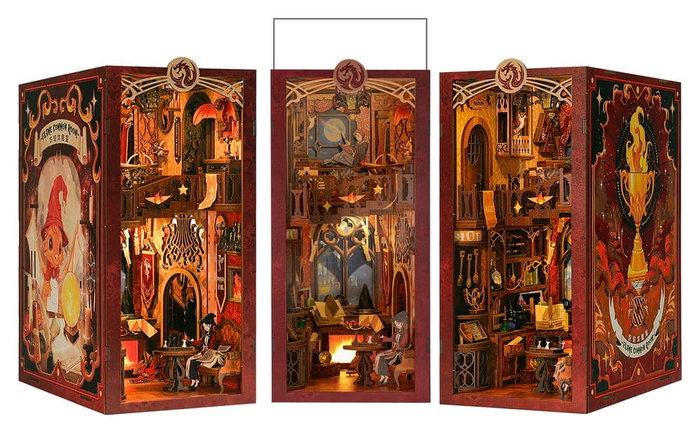 Maqueta Book Nook Flame Common Room 23 x 11 cm Maqueta Book Nook Flame Common Room 23 x 11 cm