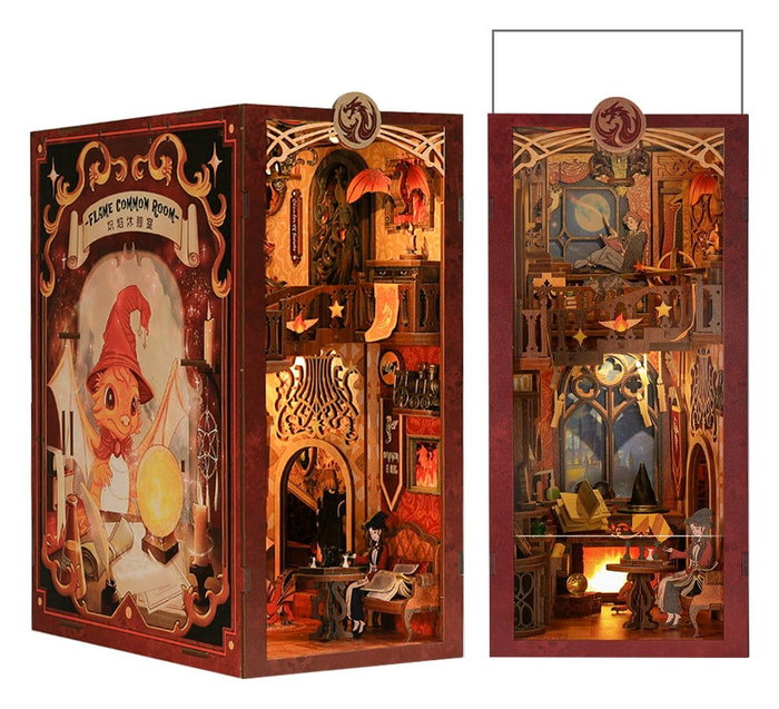 Maqueta Book Nook Flame Common Room 23 x 11 cm Maqueta Book Nook Flame Common Room 23 x 11 cm