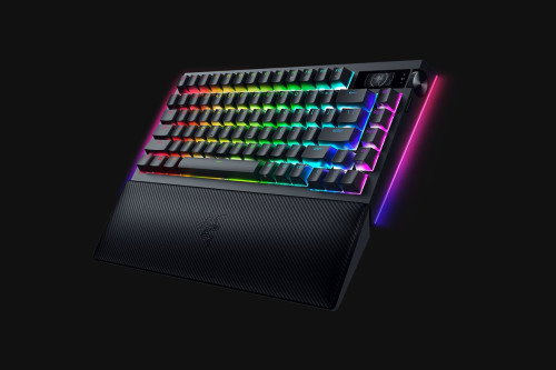Razer BlackWidow V4 Pro 75% Teclado Mecánico para Juego Inalámbrico RGB, Idioma USA ISO, Ref. RZ03-05130300-R3E1