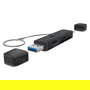 ICY BOX IB-CR203-CU3 Lector de Tarjetas 3 en 1 USB 3.2 Gen 1 Tipo-A/Tipo-C MicroSD SD Negro Aluminio 2TB