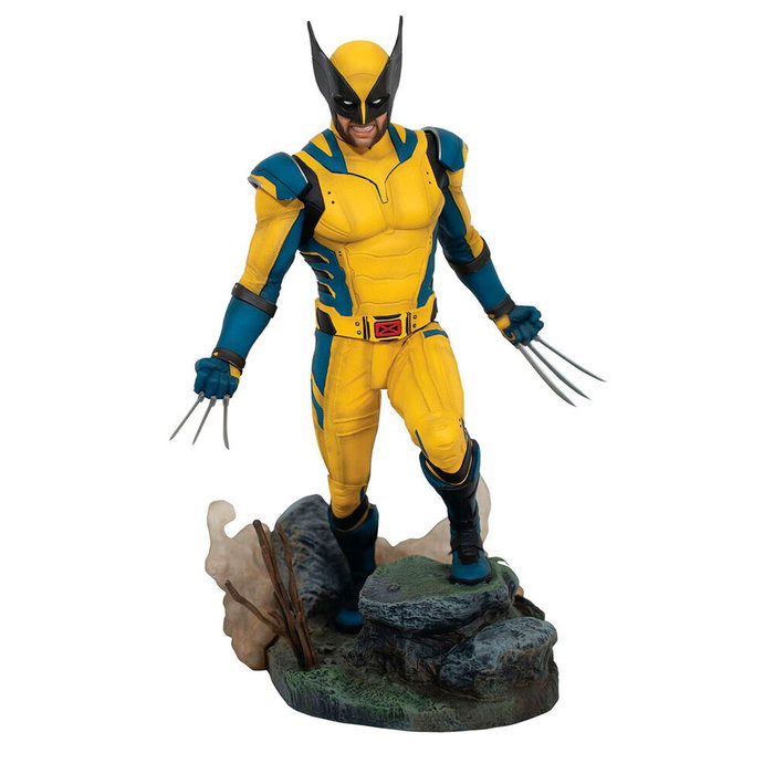 DIAMOND SELECT Figura Wolverine Deadpool & Wolverine 25cm - PVC de Calidad Premium Diseñada por Nelson X Asencio