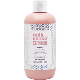 Insta Light Potion, Proteínas de la leche, Tratamiento en crema sin enjuague para el cabello, Para brillar, 300 ml