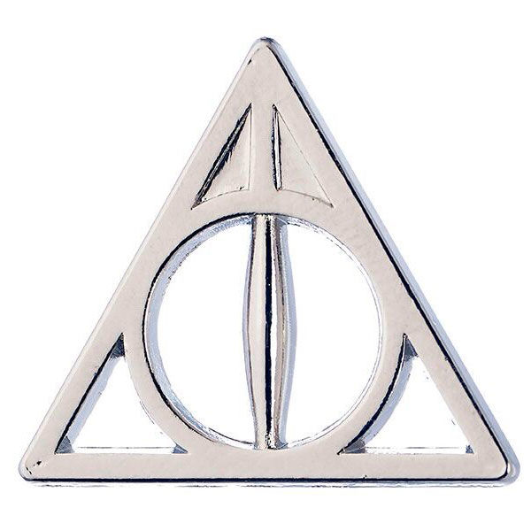 THE CARAT SHOP Pin Deathly Hallows Harry Potter Aleación de Zinc