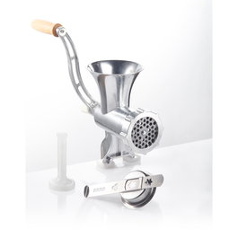 GSW Picadora Carne y Repostería 3 Unidades (Nº 8) con Cuchilla Acero Inoxidable y Disco Perforado