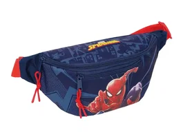 Riñonera Spider-Man Azul 23 x 12 x 9 cm