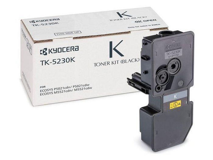 Kyocera TK-5230K Toner Cartridge Original Negro 1 Pieza Kyocera TK-5230K Toner Cartridge Original Negro 1 Pieza