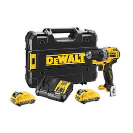 Dewalt Atornillador DCD701D2 12V Sin Escobillas con 2 Baterías 2.0Ah