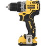 DeWalt DCD701D2-QW Atornillador y Taladro Inalámbrico 12V con 2 Baterías de 2.0 Ah
