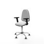PIQUERAS Y CRESPO Silla de oficina Aýna Blanca con Brazos 2D