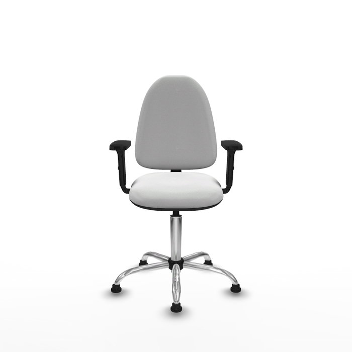 PIQUERAS Y CRESPO Silla de oficina Aýna Blanca con Brazos 2D PIQUERAS Y CRESPO Silla de oficina Aýna Blanca con Brazos 2D