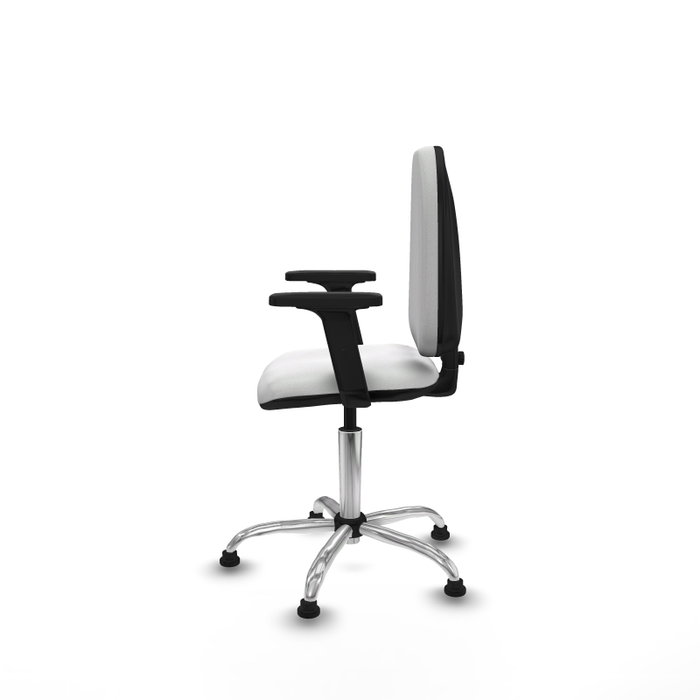 PIQUERAS Y CRESPO Silla de oficina Aýna Blanca con Brazos 2D PIQUERAS Y CRESPO Silla de oficina Aýna Blanca con Brazos 2D