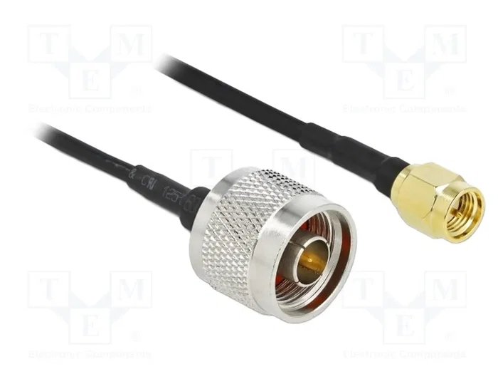 DeLOCK Cable de antena N macho a SMA macho LMR100 10 m DeLOCK Cable de antena N macho a SMA macho LMR100 10 m