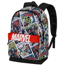 Marvel Mochila Urbana HS FAN 2.0 Legacy, 22L, Multicolor, Ligera, Compartimento Único, Bolsillo para Dispositivos, Ajustable