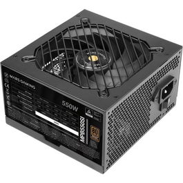 MARS GAMING MPB550SI Fuente Alimentación 550W ATX 80+Bronze PFC-Activo 12cm