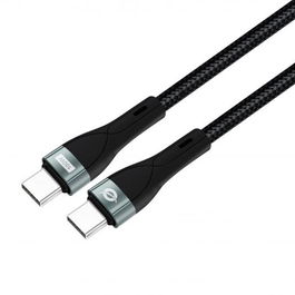 Conceptronic ETTA01B20 Cable USB C Macho - Macho Negro 100W 2 Metros