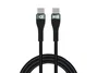 Conceptronic Cable USB-C a USB-C ETTA01B20 de 2m, 100W PD 3.0