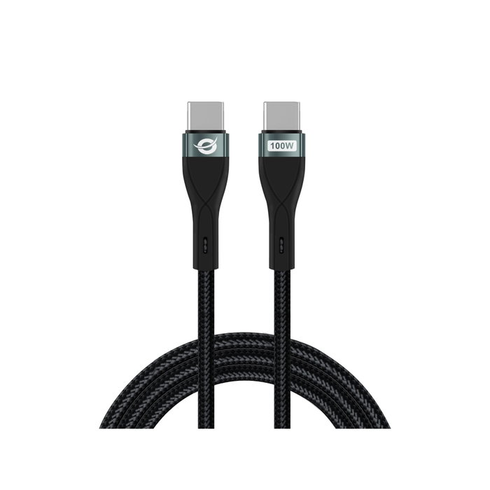 Conceptronic Cable USB-C a USB-C ETTA01B20 100W 2m Negro