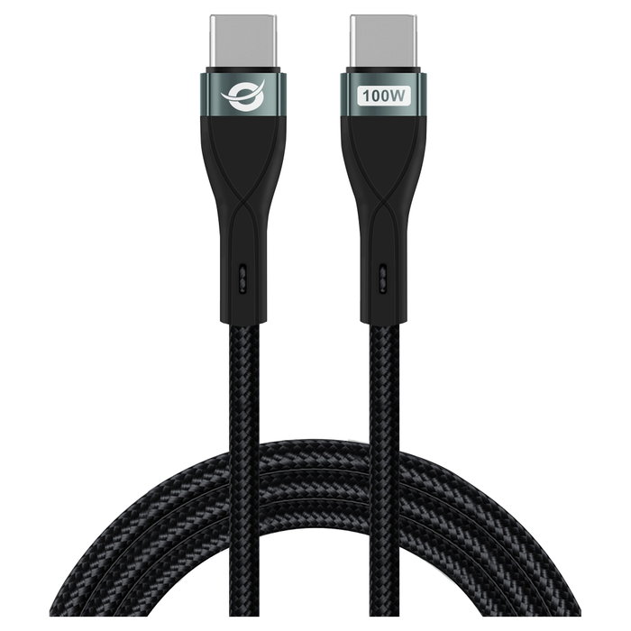 Conceptronic Cable USB-C a USB-C ETTA01B20 de 2m, 100W PD 3.0