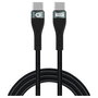 Conceptronic Cable USB-C a USB-C ETTA01B20 de 2m, 100W PD 3.0
