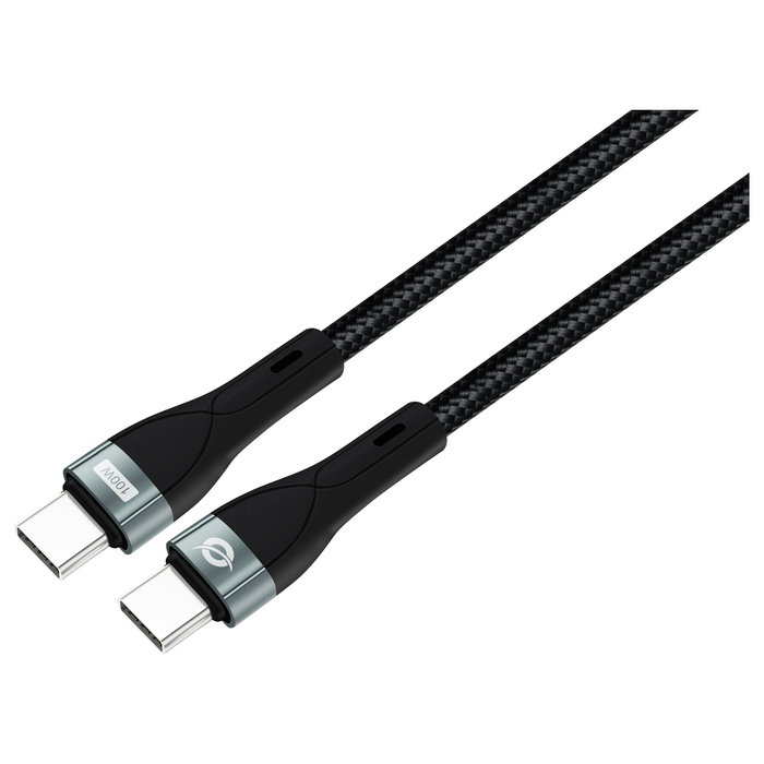Conceptronic ETTA01B20 Cable de Carga Rápida USB-C a USB-C 100W 2m