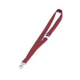 Durable Pack de 10 cintas para portanombres rojas con cierre de seguridad de 44 cm