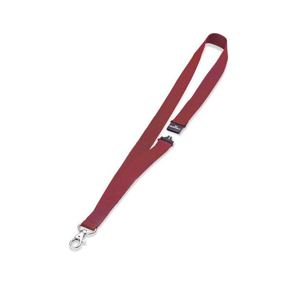 Durable Pack de 10 cintas para portanombres rojas con cierre de seguridad de 44 cm Durable Pack de 10 cintas para portanombres rojas con cierre de seguridad de 44 cm