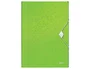 Leitz Carpeta WOW con 3 solapas de polipropileno verde DIN A4