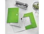 Leitz Carpeta WOW con 3 solapas de polipropileno verde DIN A4
