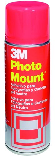 3M Scotch Photo Mount Adhesivo Permanente en Spray 400 ml 3M Scotch Photo Mount Adhesivo Permanente en Spray 400 ml