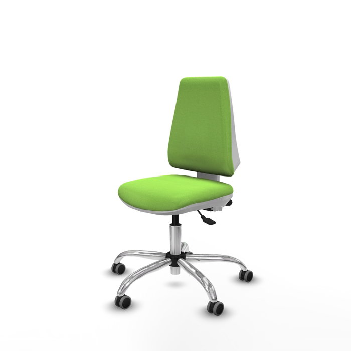 PIQUERAS Y CRESPO Silla de oficina Elche color Pistacho sin brazos