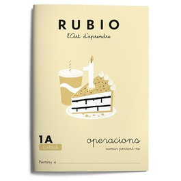 RUBIO Set de 10 Cuadernos A5 Operacions Nº 1A (Catalán)