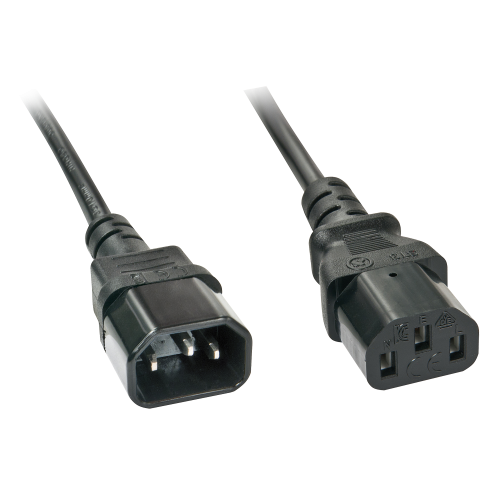 LINDY Cable de Extensión IEC C13 a C14 5m Negro LINDY Cable de Extensión IEC C13 a C14 5m Negro