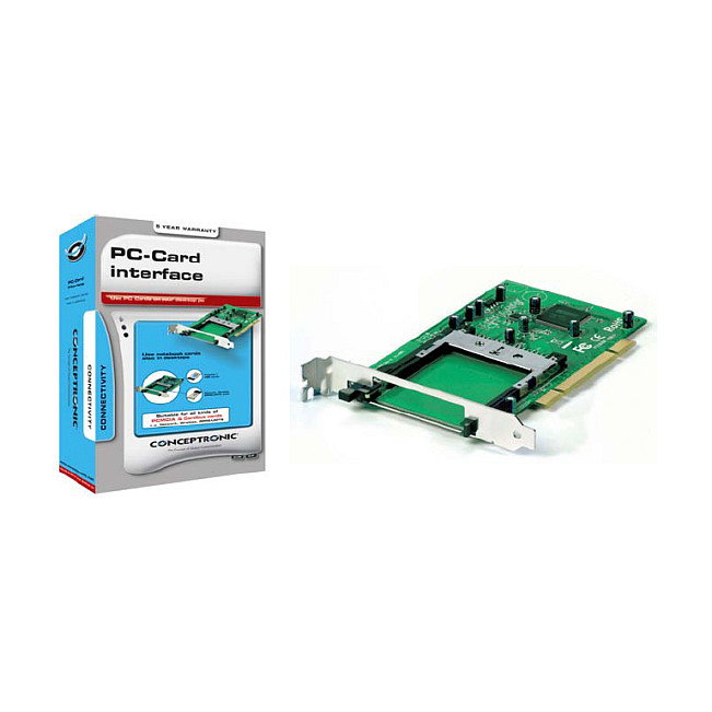 Conceptronic CIPCARD Tarjeta de interfaz PCI a PCMCIA de 1 puerto Conceptronic CIPCARD Tarjeta de interfaz PCI a PCMCIA de 1 puerto