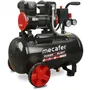 Mecafer Compresor Horizontal Silencioso 24 L 1,5 CV 175 L/min
