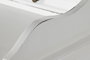 DKD Home Decor Formentera23 Escritorio Mediterraneo Blanco Roto 150 x 57 x 100 cm