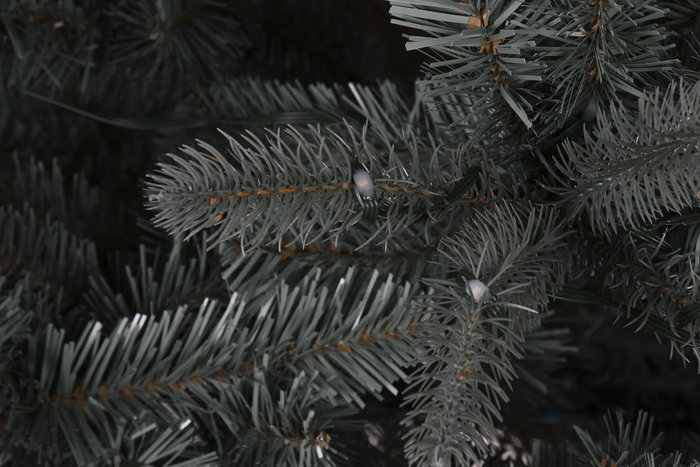 DKD Home Decor Árbol de Navidad LED Verde 240 cm con 1865 Ramas y Luces Cálidas Multicolor