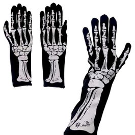 My Other Me Guantes Esqueleto Negro